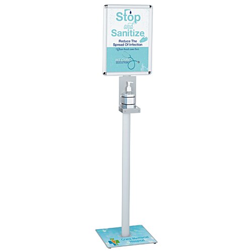 Additional Image 1 - a white and blue sign
