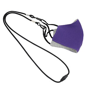 Additional Image 2 - a close-up of a purple mask