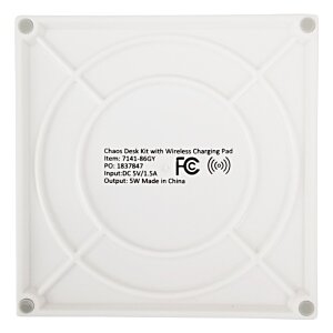 Additional Image 5 - a white square object with black text