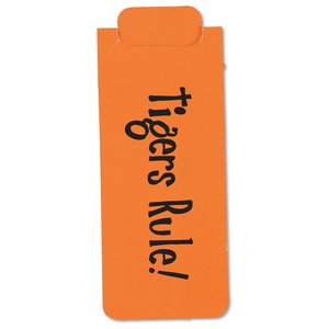 Additional Image 2 - an orange tag with black text