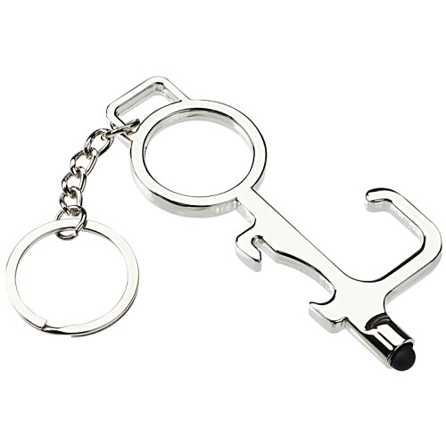 Additional Image 1 - a key chain with a letter