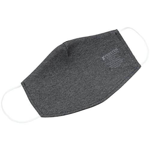 Additional Image 2 - a black face mask on a white background