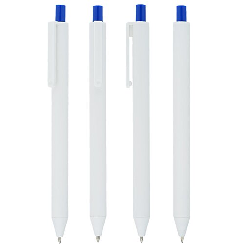 Additional Image 1 - a group of pens with blue caps