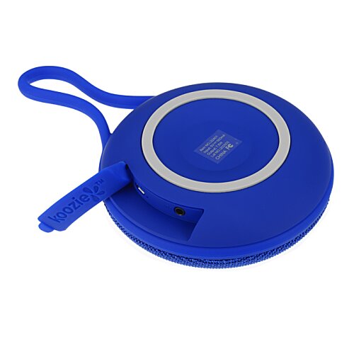 Additional Image 3 - a blue round object with a white circle