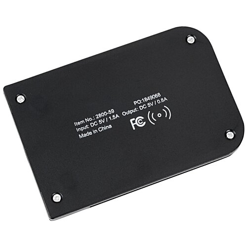 Additional Image 4 - a black rectangular object with white text