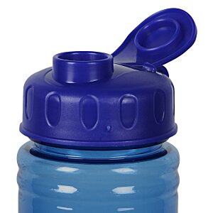 Additional Image 3 - a blue plastic water bottle