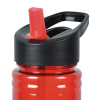 View Image 4 of 4 of Breaker Bottle with Two-Tone Flip Straw Lid - 16 oz.