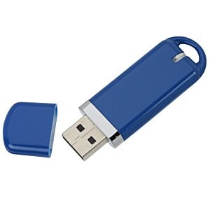 Additional Image 1 - a blue usb flash drive