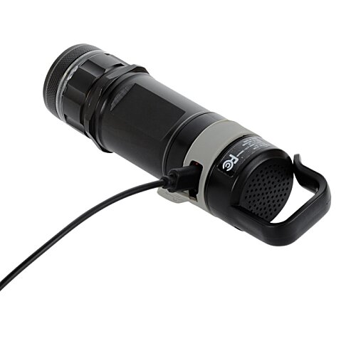 Additional Image 3 - a black microphone with a cord