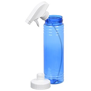 Additional Image 1 - a blue water bottle with a white sprayer