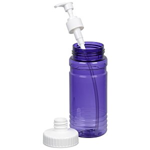 Additional Image 1 - a purple bottle with a white pump