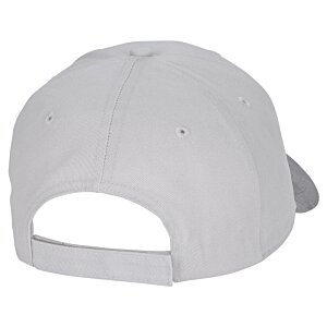 Additional Image 1 - a white hat with a hole