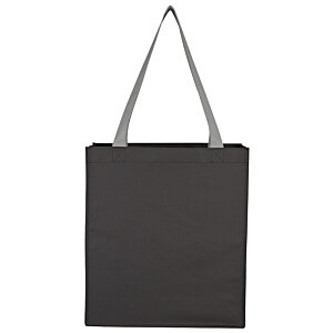 Additional Image 1 - a black square bag with a strap
