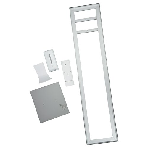 Additional Image 2 - a white rectangular object with a square object in the middle