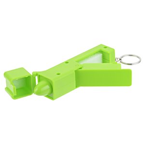 Additional Image 2 - a green whistle on a white background