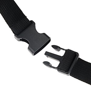 Additional Image 2 - a black strap with a couple of holes