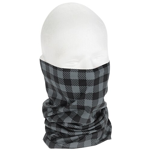 Additional Image 4 - a white head with a black and grey bandana