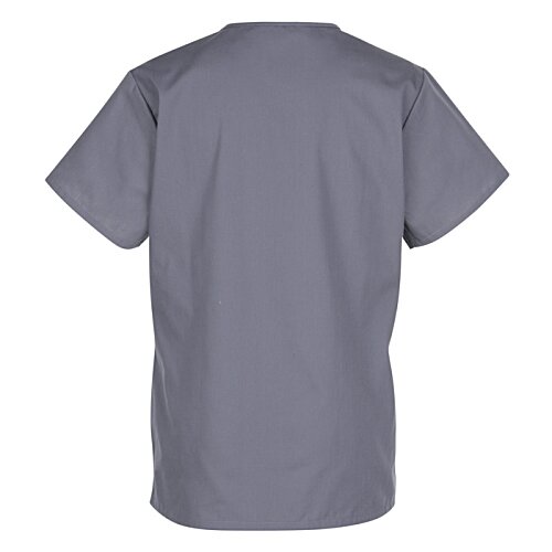 Additional Image 1 - a back of a grey shirt