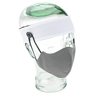 Additional Image 3 - a clear glass container with a green lid
