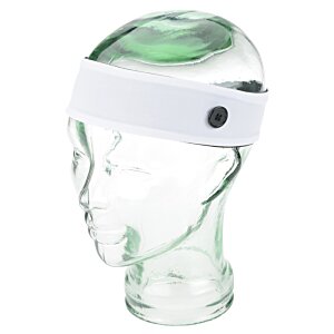 Additional Image 4 - a clear plastic head with a white band