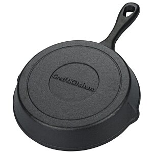 Additional Image 1 - a black skillet with a handle