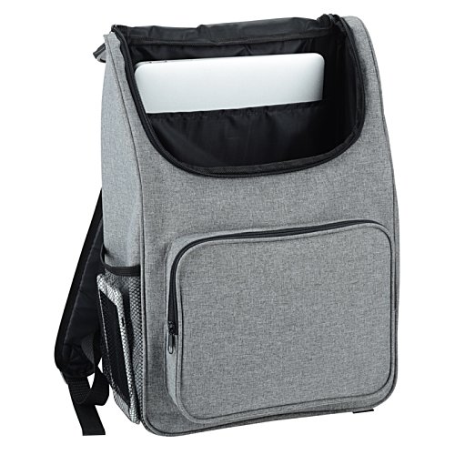 Additional Image 3 - a grey bag with a white paper inside