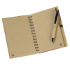 View Image 4 of 4 of Syracuse Bamboo Cover Notebook with Pen