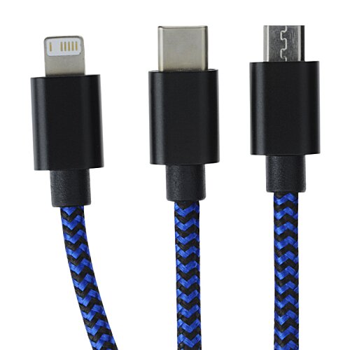 Additional Image 2 - a group of black and blue cables