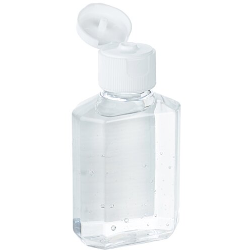 Additional Image 2 - a small clear bottle with a white cap
