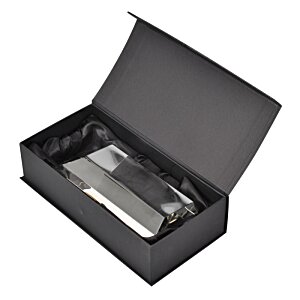 Additional Image 1 - a black box with a silver object in it