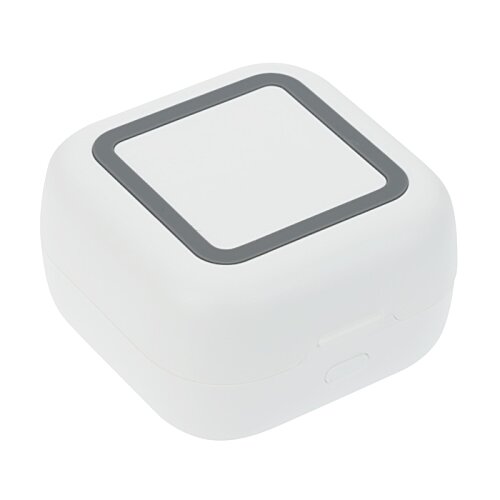 Additional Image 1 - a white dice with a black border