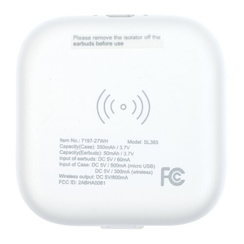 Additional Image 7 - a white square object with text