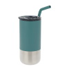 View Image 2 of 4 of Lagom Tumbler with Stainless Straw - 16 oz. - Full Colour