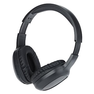 Additional Image 3 - a black headphones on a white background
