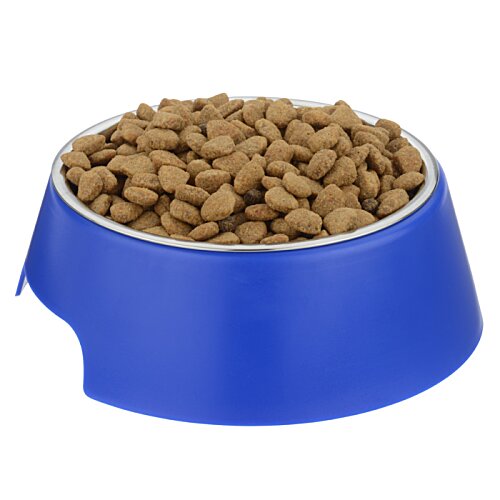 Additional Image 2 - a blue bowl with food in it