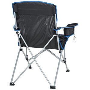 Additional Image 1 - a black and blue folding chair