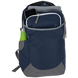 Additional Image 1 - a blue and grey backpack