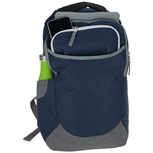 Additional Image 1 - a blue and grey backpack