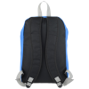 a black and blue backpack