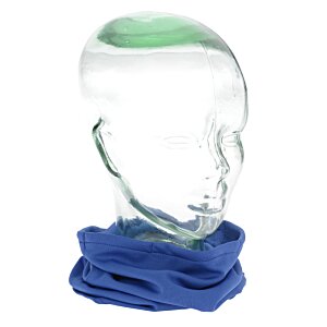 Additional Image 2 - a face mask with a blue scarf