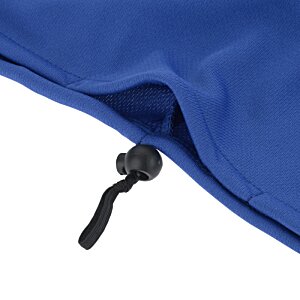 Additional Image 4 - a zipper on a blue jacket