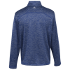 View Image 2 of 3 of adidas 3 Stripe Brushed Heather 1/4-Zip Pullover - Men's