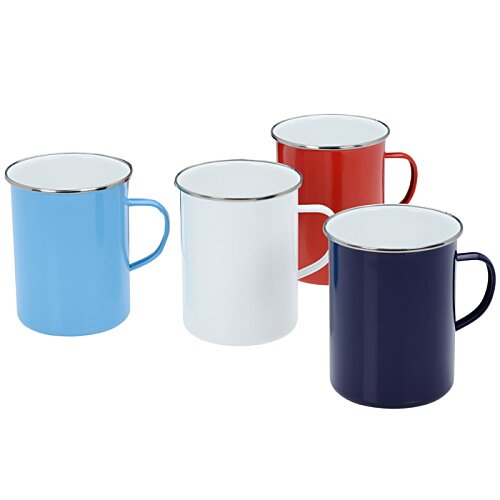 Enamel Metal Campfire Mug - 22 oz. Image 1 of 1