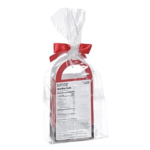 Additional Image 1 - a small red and white plastic bag