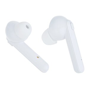 Additional Image 3 - a pair of white earbuds