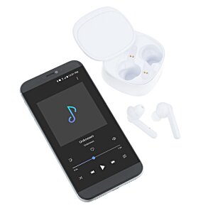 Additional Image 4 - a black cellphone with a white case