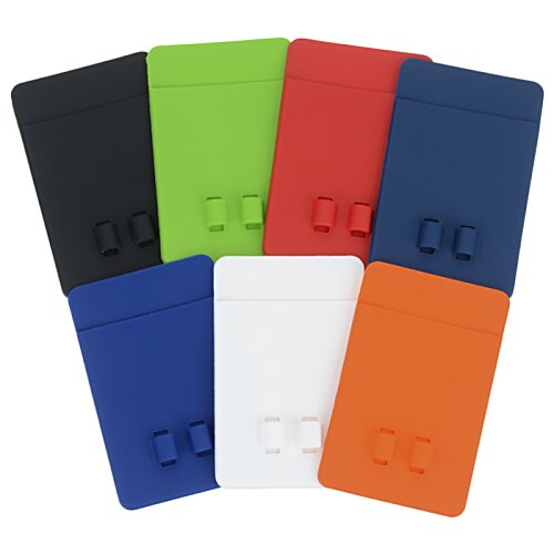 Phone Wallet with Ear Bud Holder Image 4 of 4