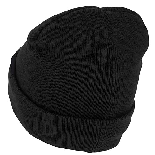 Additional Image 2 - a black beanie on a white background