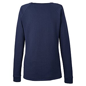 Additional Image 1 - a blue sweater on a white background