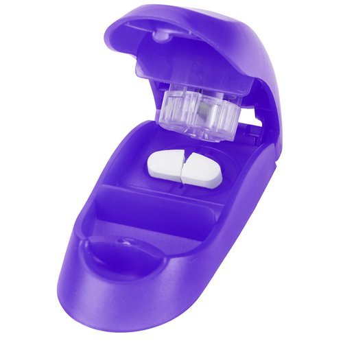 Additional Image 2 - a blue plastic container with a lid open